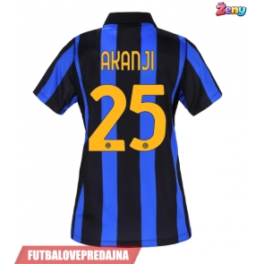 Lacne Ženy Futbalové dres Inter Milan Manuel Akanji #25 2026-27 Krátky Rukáv - Domáci